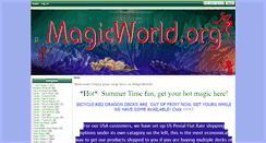 Desktop Screenshot of magicworld.org